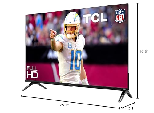 TCL 40 Inch 1080p LED Smart TV with Roku