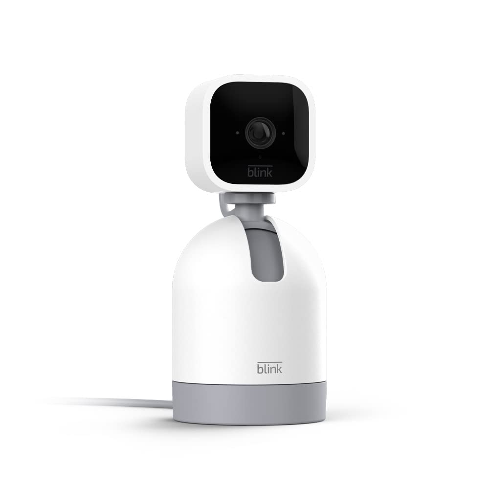 Blink Mini Pan Tilt Camera with 360 Degree Coverage