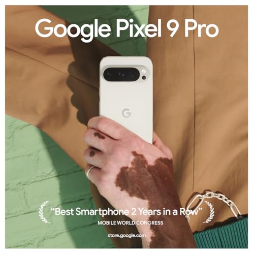 Google Pixel 9 Pro Unlocked Smartphone With Gemini AI 128GB