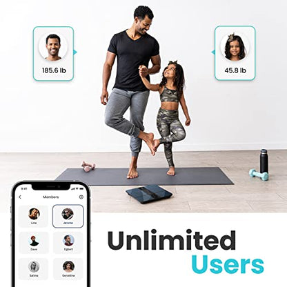 Smart Body Weight Scale with Accurate BMI Tracking