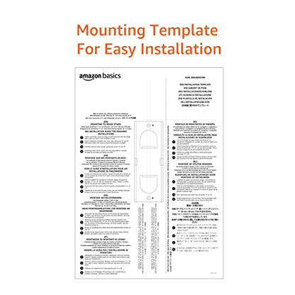 Amazon Basics Full Motion Wall Mount for 26 to 55 TVs Black