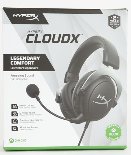 HyperX CloudX Xbox Gaming Headset with Noise Cancelling Mic