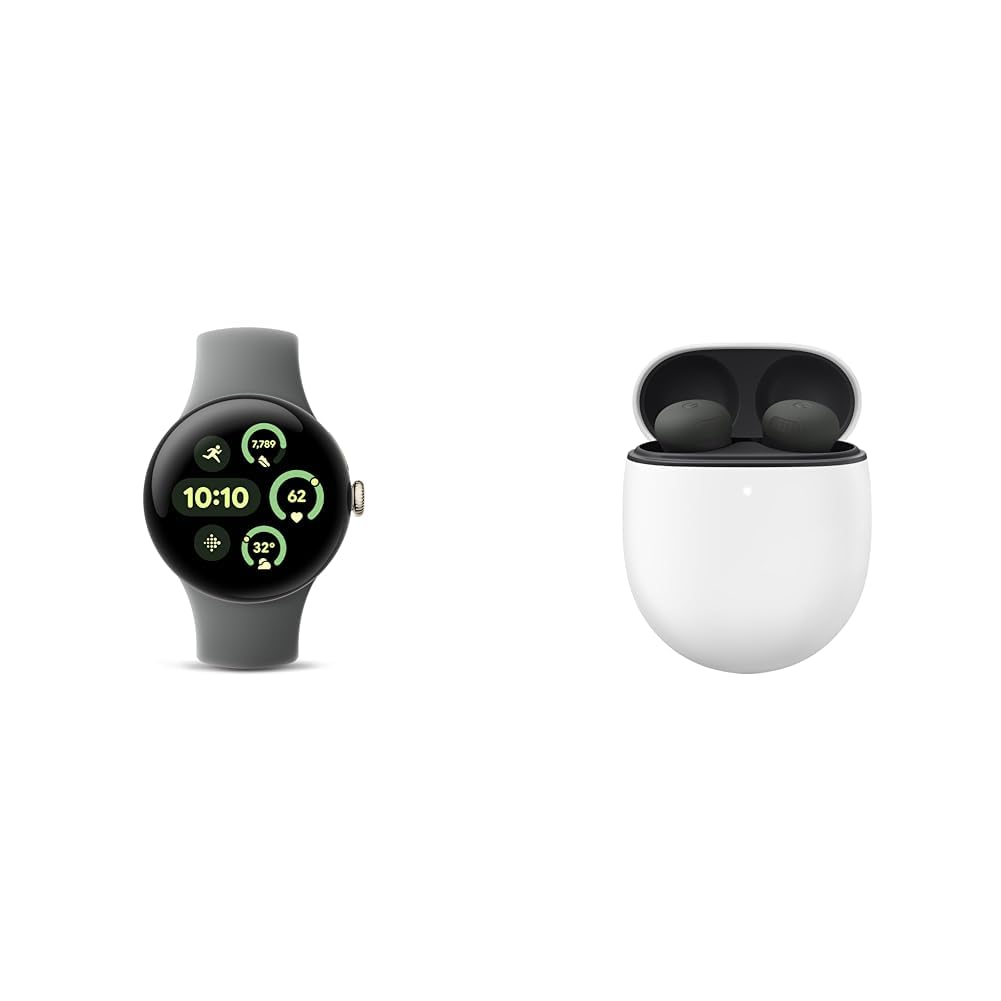 Google Pixel Watch 3 Android Smartwatch With Heart Tracking