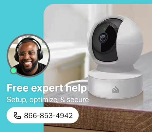 Kasa Indoor Pan Tilt Smart Security Camera 1080p HD