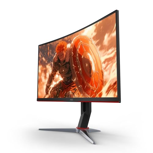 AOC 27 Inch Curved Gaming Monitor with 240Hz Refresh Rate