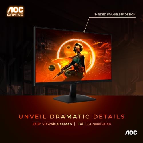 AOC 27 Inch Curved Gaming Monitor with 240Hz Refresh Rate