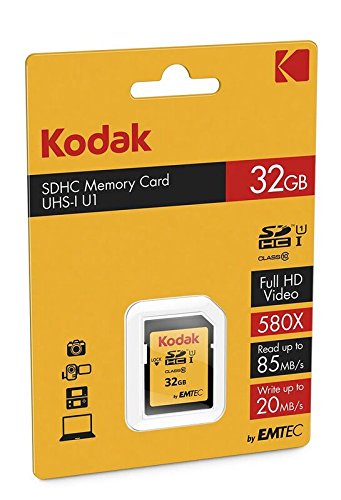 Kodak 32GB SDHC Card for Fast Full HD Video