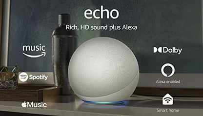 Amazon Echo Premium Sound Smart Speaker for Large Rooms