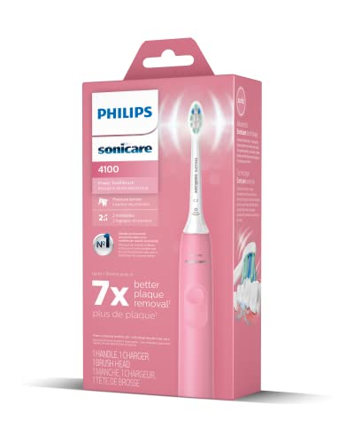 Philips Sonicare 4100 Electric Toothbrush for Superior Plaque Removal