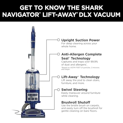 Shark Navigator Lift Away Vacuum for Effortless Cleaning