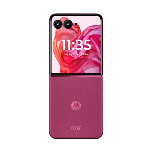 Motorola Razr Plus 2023 Unlocked Flip Phone with 5G Capability