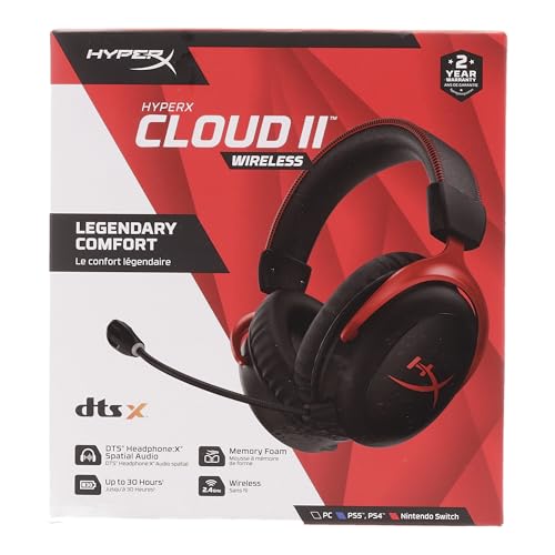 HyperX Cloud II Gaming Headset with 7.1 Surround Sound