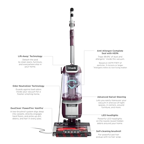 Shark Navigator Lift-Away Vacuum with Self-Cleaning Brushroll