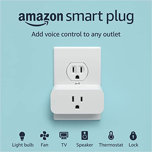 Amazon Smart Plug Works With Alexa For Fast Easy Setup