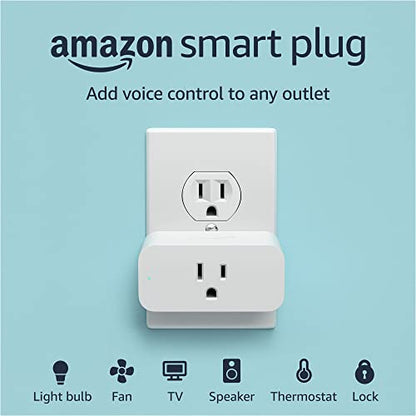 Amazon Smart Plug Works With Alexa For Fast Easy Setup