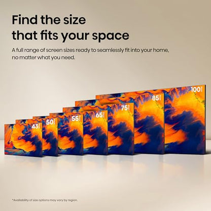 Hisense 55 Inch QLED 4K Smart TV with Dolby Vision