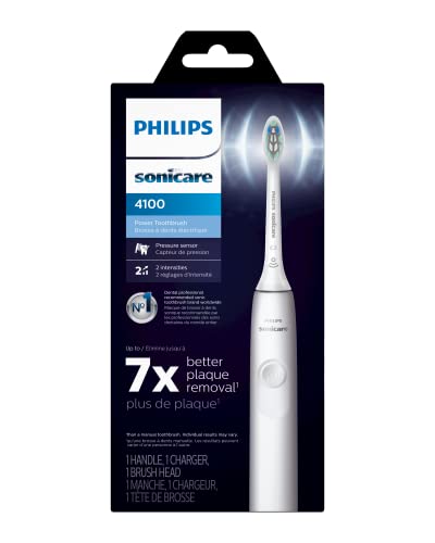 Philips Sonicare 4100 Electric Toothbrush for Superior Plaque Removal