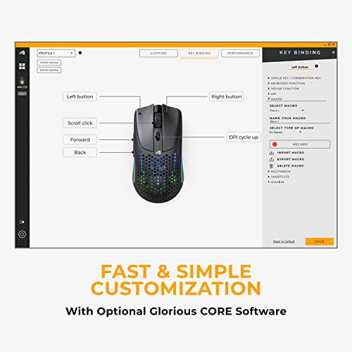 Glorious Model D Wireless Gaming Mouse Superlight Performance