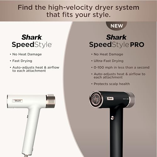 Shark SpeedStyle Hair Dryer with No Heat Damage