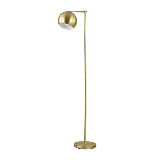 Molly Floor Lamp with Matte Black Finish and Slim Profile