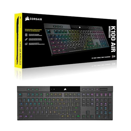 Corsair K100 RGB Gaming Keyboard with Hyper-Processing Technology
