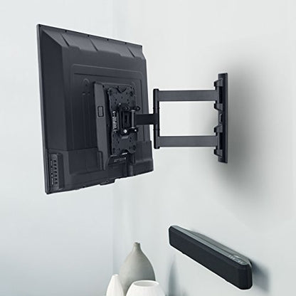 Amazon Basics Full Motion Wall Mount for 26 to 55 TVs Black