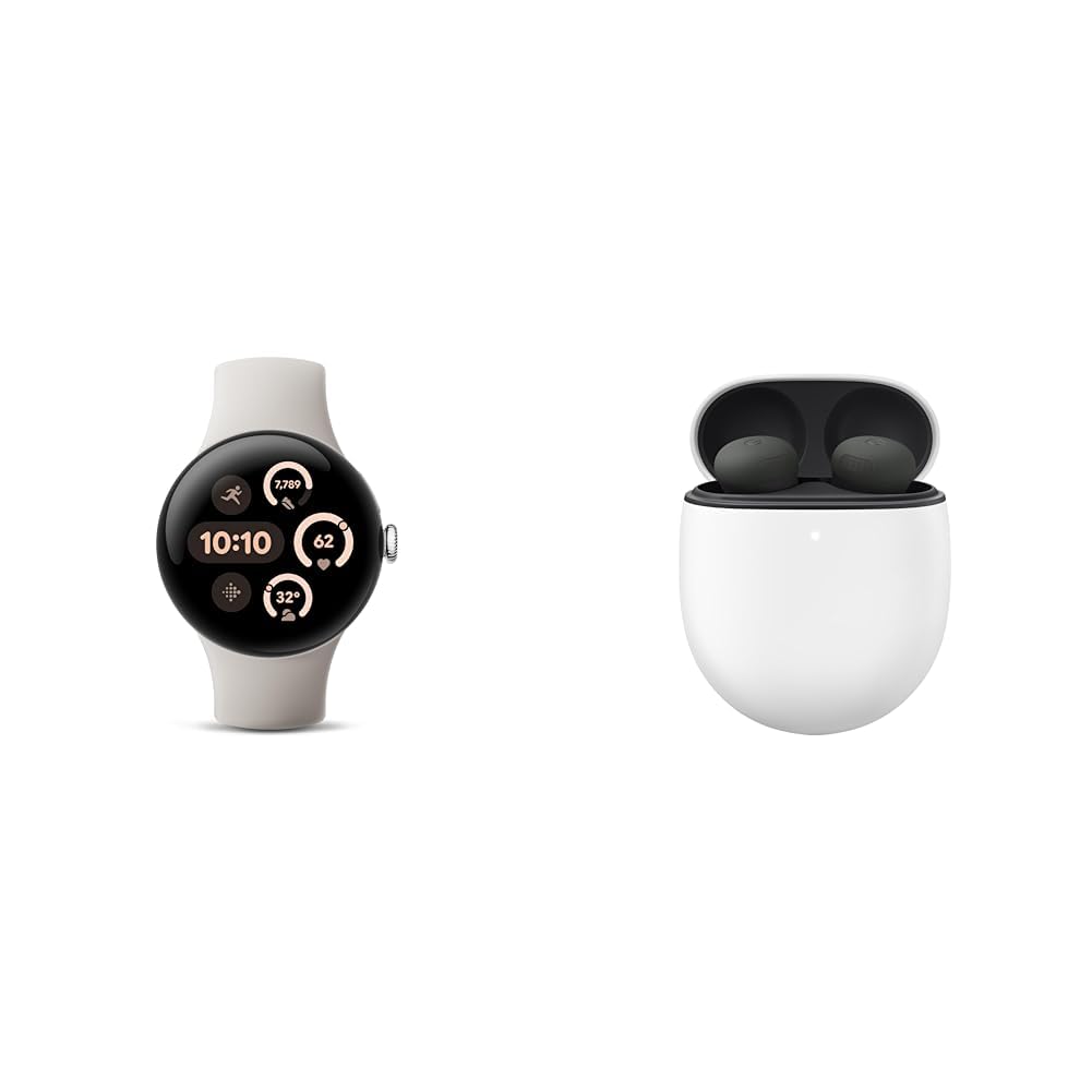 Google Pixel Watch 3 Android Smartwatch With Heart Tracking