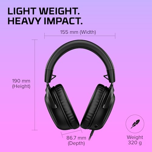 HyperX Cloud III Wired Gaming Headset with Superior Comfort