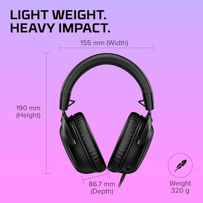 HyperX Cloud III Wired Gaming Headset with Superior Comfort
