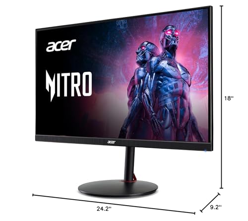 Acer Nitro 27 Inch WQHD Gaming Monitor with 180Hz Refresh Rate