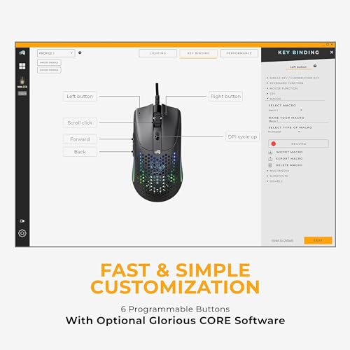 Glorious Model O Superlight Gaming Mouse for Precision