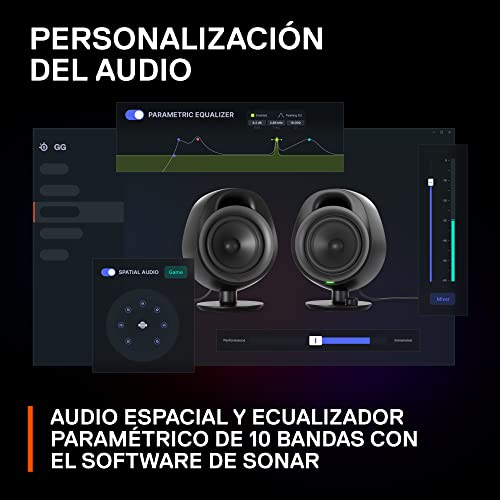 SteelSeries Arena 3 Gaming Speakers with Immersive Audio