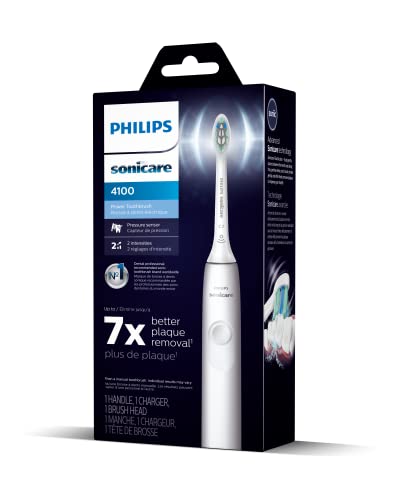 Philips Sonicare 4100 Electric Toothbrush for Superior Plaque Removal