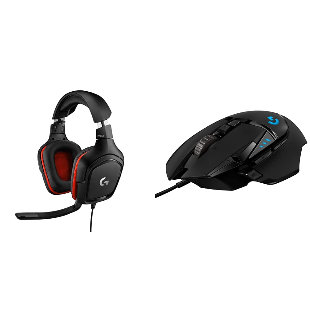 Logitech G432 Wired Gaming Headset with Immersive Surround Sound