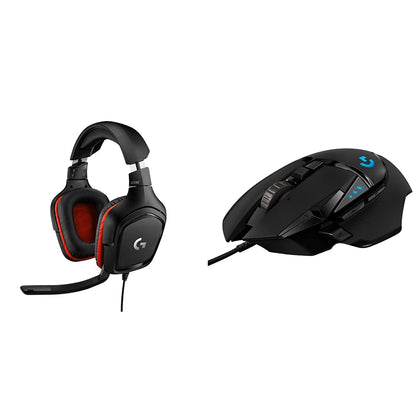 Logitech G432 Wired Gaming Headset with Immersive Surround Sound