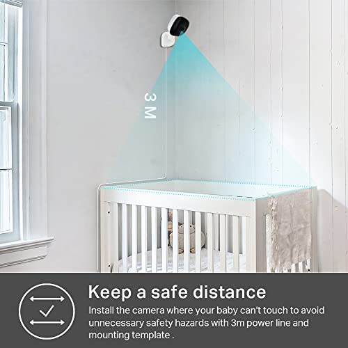 Kasa Smart Security Camera with Night Vision and Two Way Audio