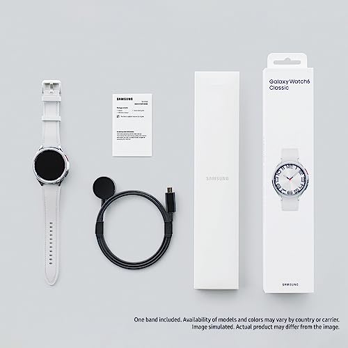 Samsung Galaxy Watch6 Classic Smartwatch With Rotating Bezel