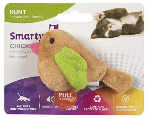 SmartyKat Chit Chatter Cat Toy with Realistic Sounds