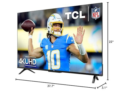 TCL 43 Inch 4K HDR Smart TV with Voice Control