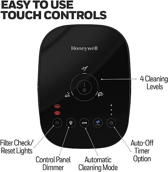 Honeywell HEPA Air Purifier with Auto Mode and Indicator