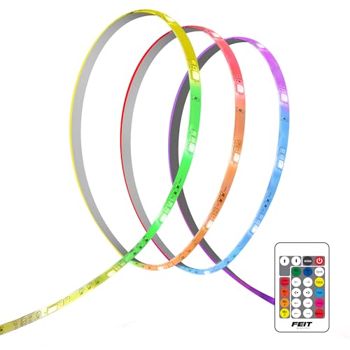 Dimmable RGB Color LED Tape Light For Indoor Ambiance