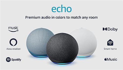 Amazon Echo Premium Sound Smart Speaker for Large Rooms