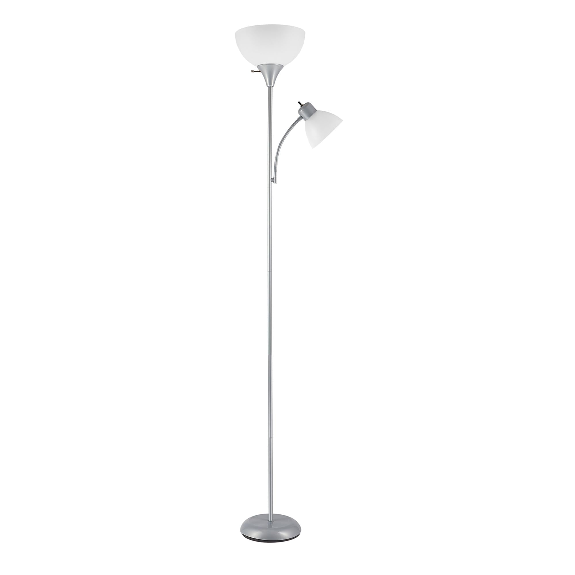 Globe Electric Delilah Floor Lamp with Adjustable Reading Light