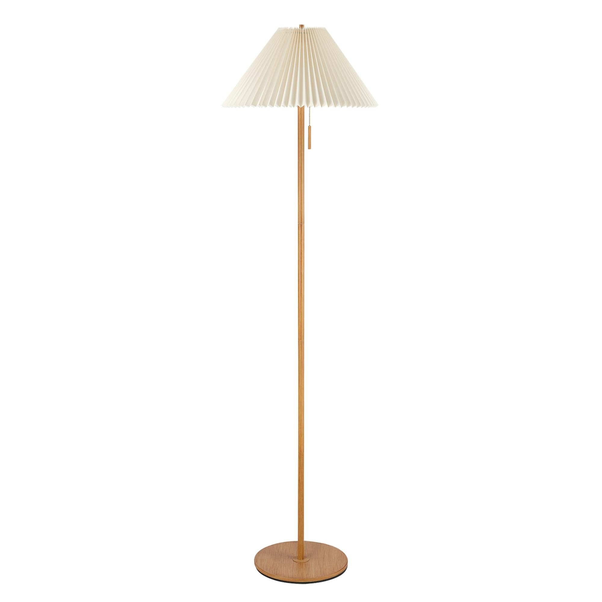 Modern 58 Inch Floor Lamp with Geometric Design