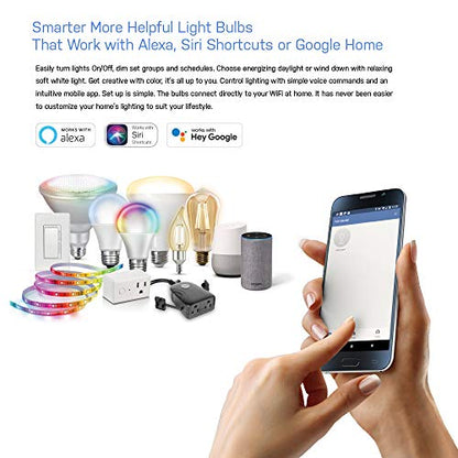 Smart RGB Color Changing LED Bulbs for Home Automation
