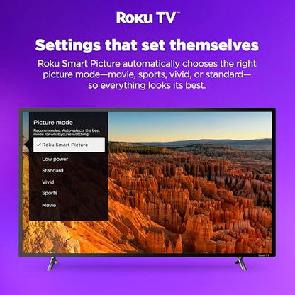Hisense 32 Inch Smart Roku TV with Dolby Audio