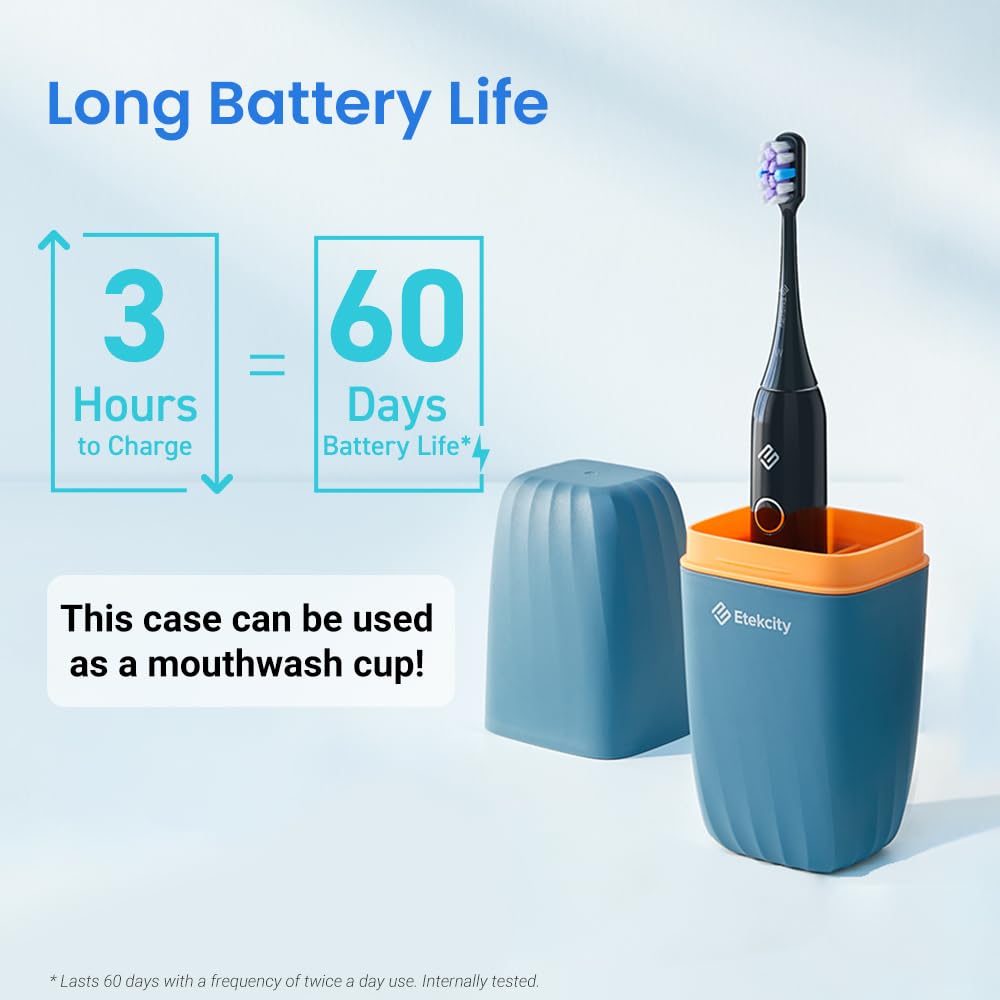 Etekcity Sonic Electric Toothbrush with Learning Mode