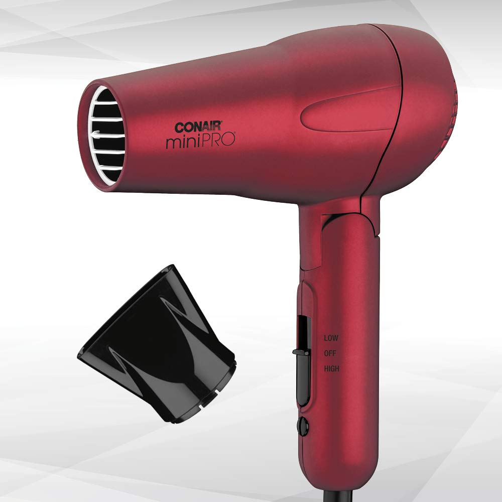 Conair MiniPRO Travel Hair Dryer with Folding Handle