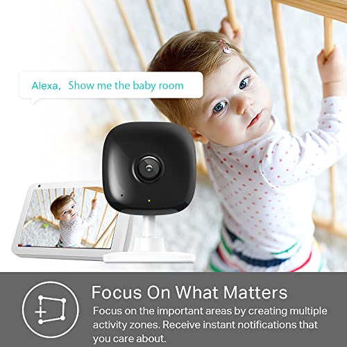 Kasa Smart Security Camera with Night Vision and Two Way Audio
