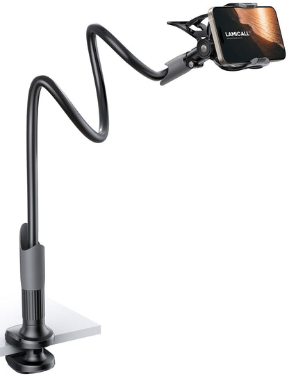 Lamicall Gooseneck Phone Holder for Bed Overhead Mount